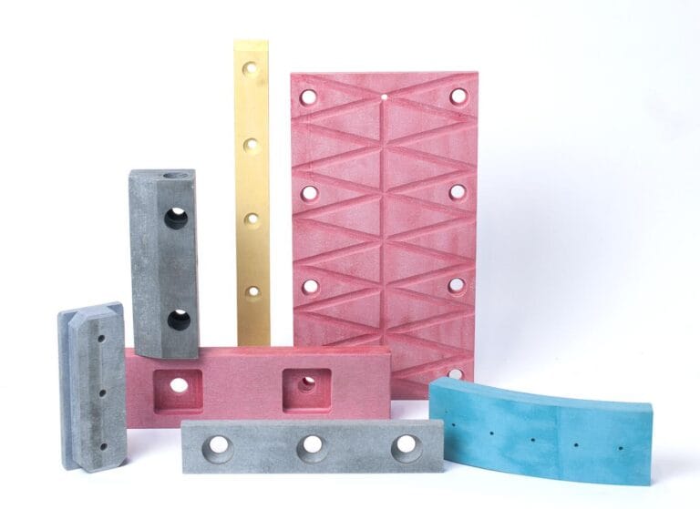 composite slide plates