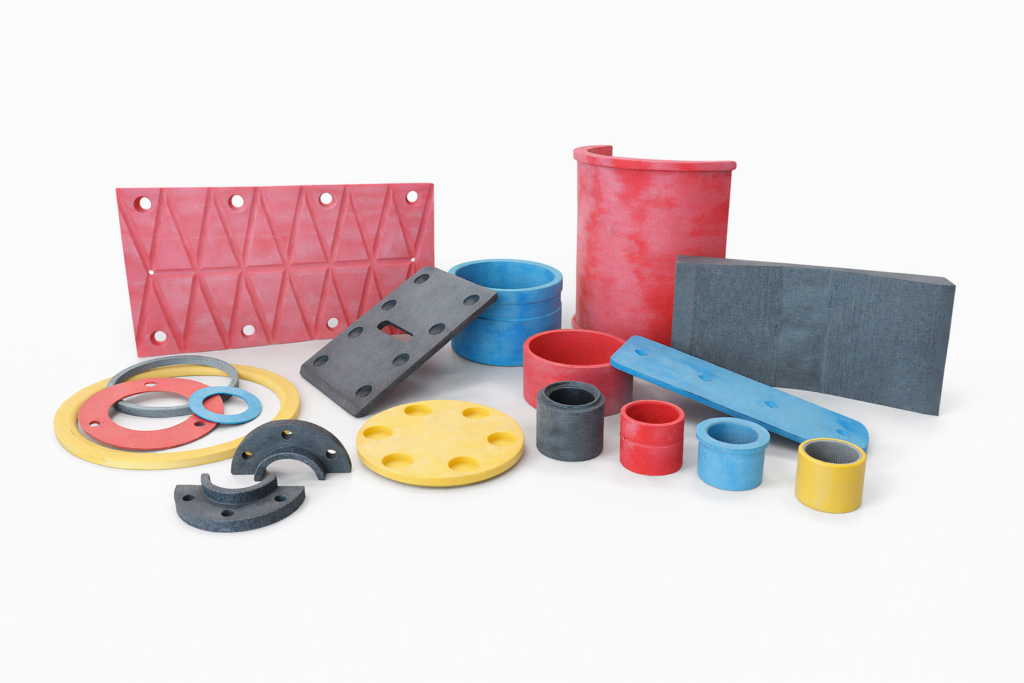 teclite composite plaatmateriaal glijlagerbussen